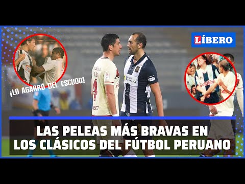 Universitario vs Alianza Lima: peleas de los CLÁSICOS del FÚTBOL PERUANO