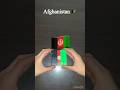 Afghanistan flag  🇦🇫 🇦🇫 🇦🇫 on 5 x 5 Rubiks cube #Shorts (01/195) #Fadil’sCreativities