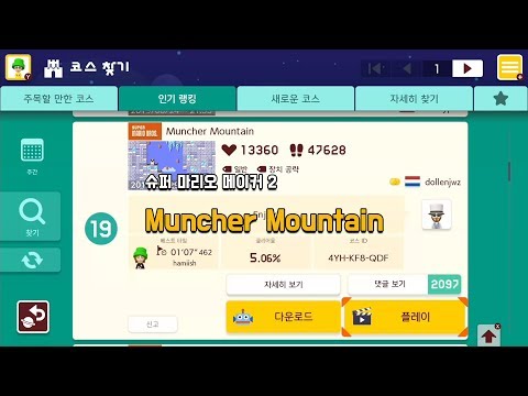 [슈마메2] Muncher Mountain