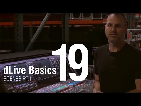 Mike Bangs - dLive Basics 19 - Scenes, Part 1