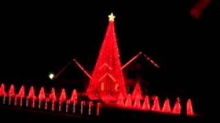 Christmas light show in clarence,ny