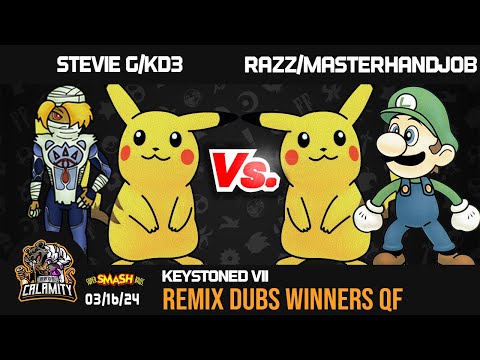 Keystoned VII - #smashremix doubles - Winners Quarters - Stevie G/KD3 vs Razz/MasterHandJob