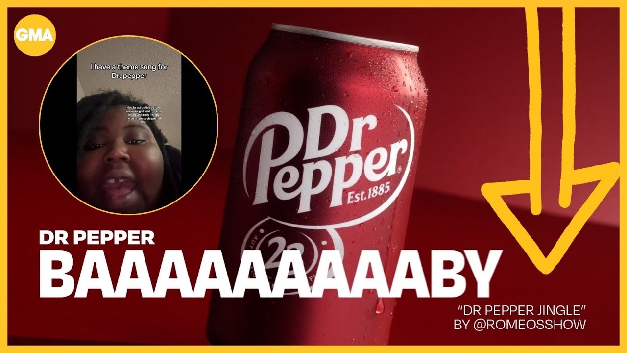 Viral TikTok leads to Dr. Pepper commercial
