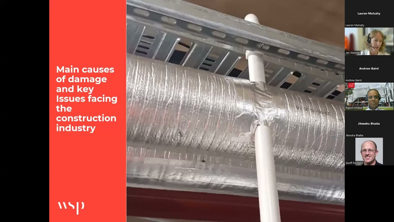 Non-Structural Elements webinar presented by Jan Stanway and Dr Jitendra Bhatta
