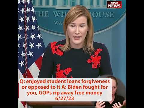 KJP On Student Loan Borrowers Awaiting Decision: "Biden Has Fought For You Every Step"