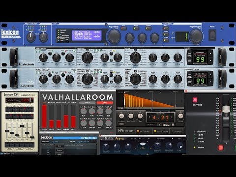 REVERB SHOOTOUT Hardware Vs Software TC Electronic M350 Lexicon MX400 Vs UAD LEXICON WAVES FABFILTER