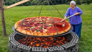 The Biggest Authentic Village Pizza Kitchen in the Faraway Wood-Fired Mountains