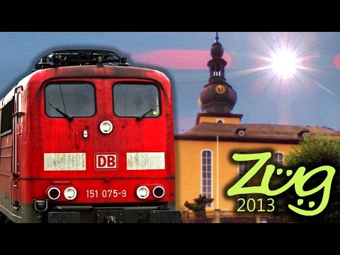 Zug2013: Frankenwaldbahn Teil 3 Kronach - Saalfeld mit BR411, BR442, BR151, BR155 u.v.m.
