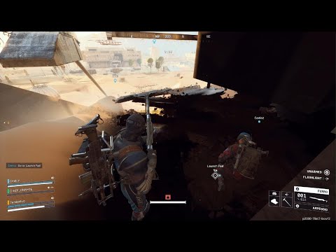 ARC Raiders glitch in wall spaceport