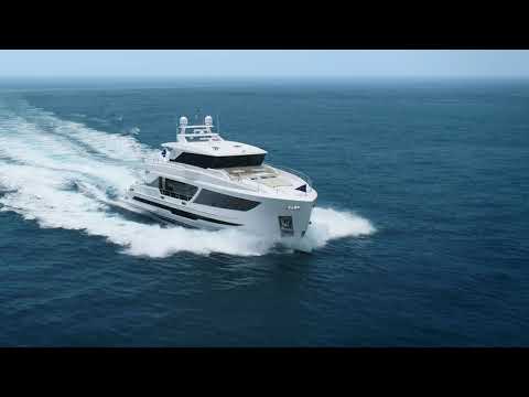 Horizon FD87 Hull 11 Sea Trial