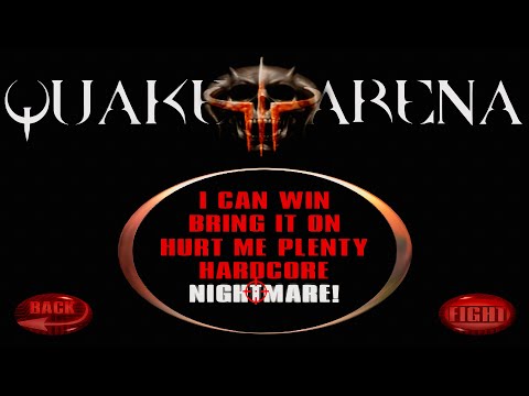 Quake 3 Arena (1999) - Nightmare Difficulty - Walkthrough - Full Game - No Commentary