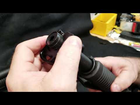 The best light mount for the Mossberg Shockwave. (The pad is no longer used on this model.)