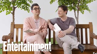 Dan Levy & Noah Reid On David & Patrick's Most Romantic Schitt's Creek Plots | Entertainment Weekly video