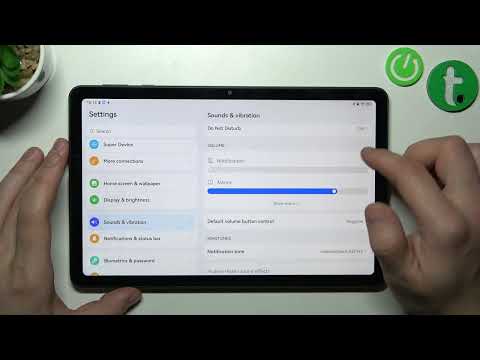 How to Change Volume Key Control of Huawei MatePad SE - Pick Function for Side Key