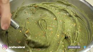 RECHEIO DE PISTACHE PARA BOLOS | RECHEIO FIRME, CREMOSO E ESTRUTURADO!