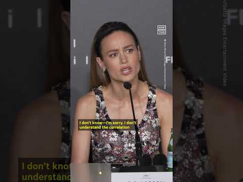 Brie Larson Asked How She Feels About Johnny Depp’s Cannes Film