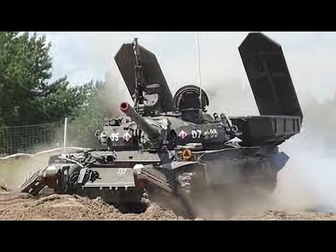 Best Cold War Tank Demonstration: T-55 in Action #tank