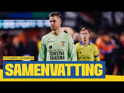 FC Volendam 2-0 SC Cambuur Leeuwarden 