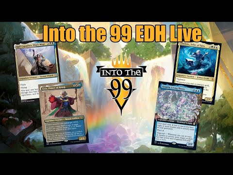 Octavia vs Chulane vs Raff Capashan vs Urza - Into The 99 Live edh Ep 15