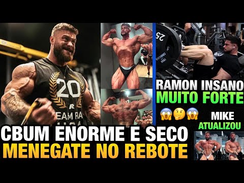 CBUM ENORME E SECANDO + RAMON ABSURDO DE FORTE + MENEGATE NO REBOTE RUMO AO OLYMPIA