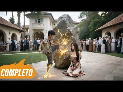 Niño moribundo 7 años,poseído por dragón,parte montaña con rama y se convierte el mejor espadachín.