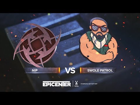 NiP vs Swole Patrol - EPICENTER 2018 - map1 - de_overpass [CrystalMay, Smile]