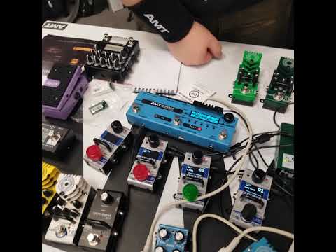 AMT Electronics  Guitar Pre Amps with Tubes  Made in Russia NAMM 2020