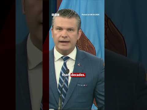 Iran accepted a conditional two-week ceasefire under "overwhelming pressure". #Iran #US #BBCNews