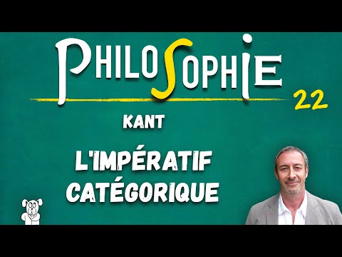 Philosophy Course No. 22 (UReP) — KANT and the Categorical Imperative