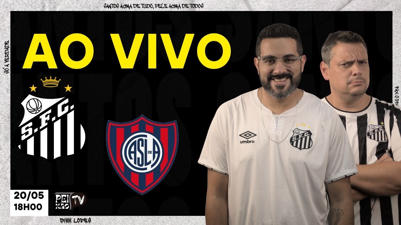 SANTOS E SAN LORENZO - AO VIVO