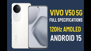 Vivo V50 5G Full Specifications | 120Hz AMOLED + Android 15 Fullspecification by vmatul @techbande||