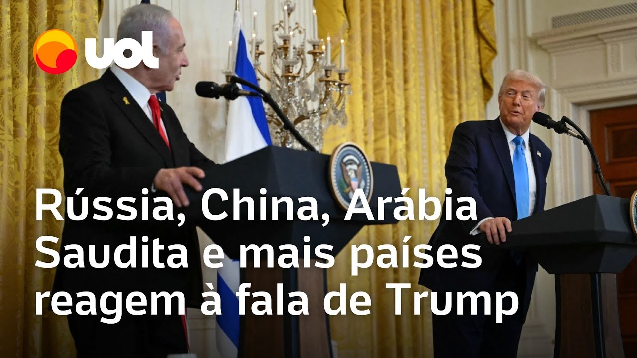 Trump ameaça Gaza e países reagem; veja posicionamentos de Rússia, China e Arábia Saudita