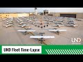 Time-lapse of Setting up the UND Fleet
