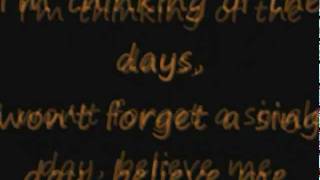 Thank you For The Days