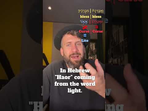 Genesis 12,3 God loves you🙌🏽 learn Hebrew to understand the Bible #bible #bibleverse #hebrew