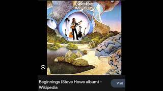 New Album In 1975. Beginnings by Steve Howe