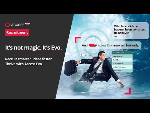 Vincere Access Evo: Recruitment Made Effortless in 60 Seconds