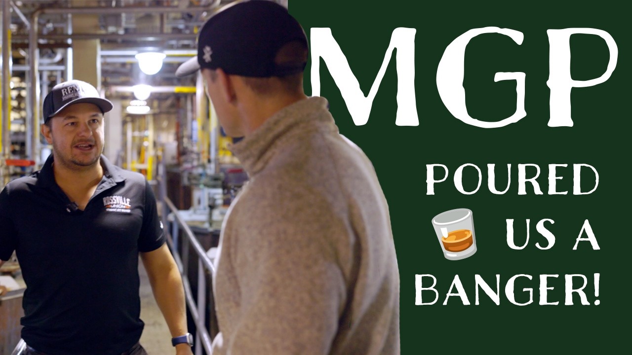 Behind the Bottle: Liquor Depot Tampa inside MGP Distillery in Lawrenceburg, Indiana with master distiller Ian Stirsman, tasting Remus Repeal Reserve 10 blends and picking a 100% malted rye barrel