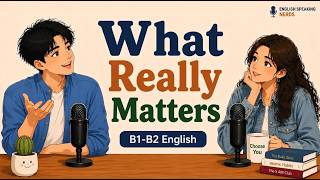 Talk About What Really Matters in Life? |  English Podcast for Easy Conversation