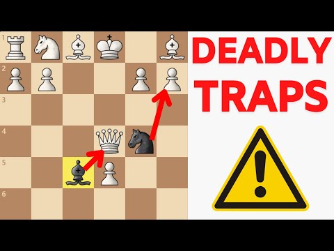 How To Counter the Vienna Gambit [TRAPS for Black]
