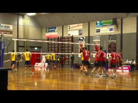 Reflex - Zaanstad 1/8 finale nationale volleybalbeker
