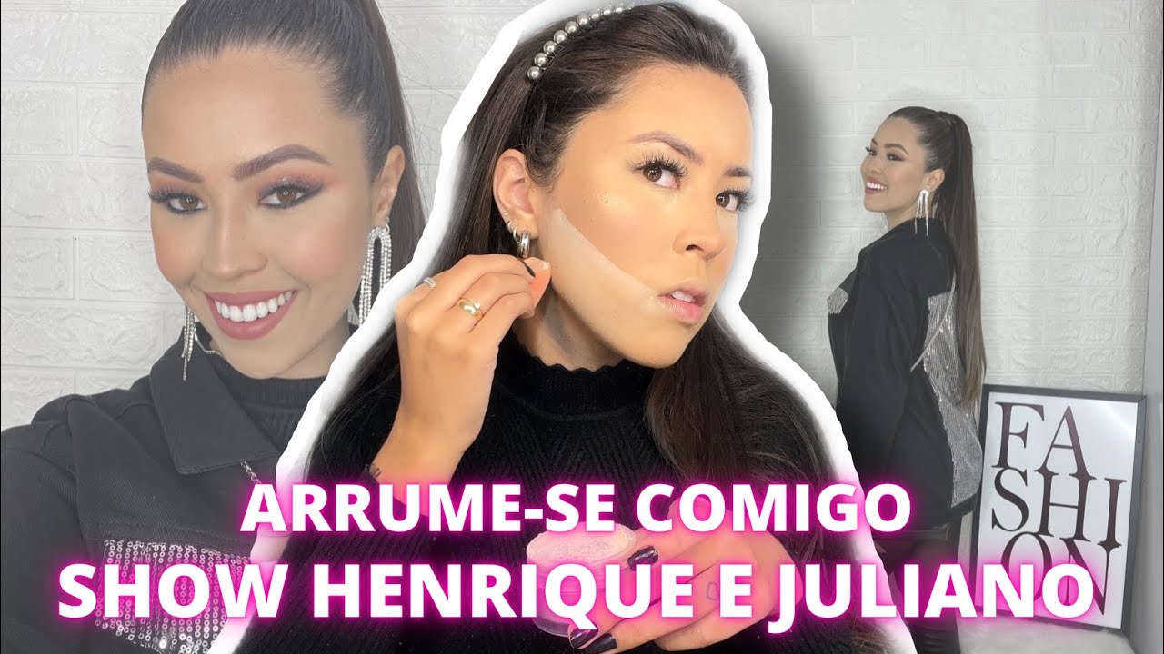 ARRUME- SE COMIGO SHOW HENRIQUE E JULIANO, MAKE, LOOK E PENTEADO