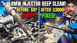BMW Fuel Injector Deep Clean - Full Engine Service N57TU Diesel Engine