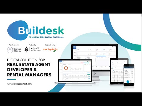 Buildesk : AI Enabled CRM for Real Estate Demo Series  Part 2