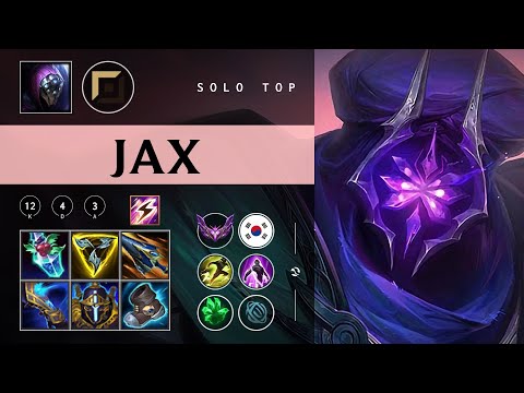 Jax Top vs Ambessa - KR Master Patch 26.02