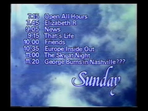 BBC1 Continuity | 5th April 1981