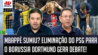 ‘Cadê o Mbappé? Cara, essa foi a pior eliminação do PSG porque…’; Dortmund na final da Champions