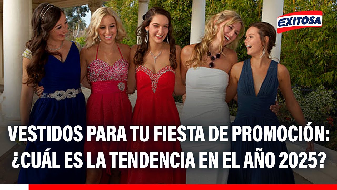 🔴🔵 Vestidos para romperla en tu fiesta de promoción: ¿Cuál es la tendencia en el año 2025?