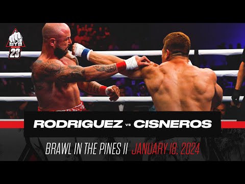 BYB 23 Bare Knuckle Super Middleweight Matchup: Rene " White Boy" Rodriguez vs. Gregoris Cisneros
