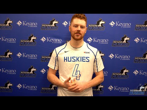 Keyano Huskies Men's Volleyball Interview | Chance Wilkins | February 11, 2022